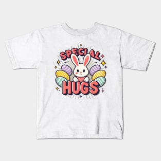 Special Cute Baby Bunny Hugs for Easter Kids T-Shirt